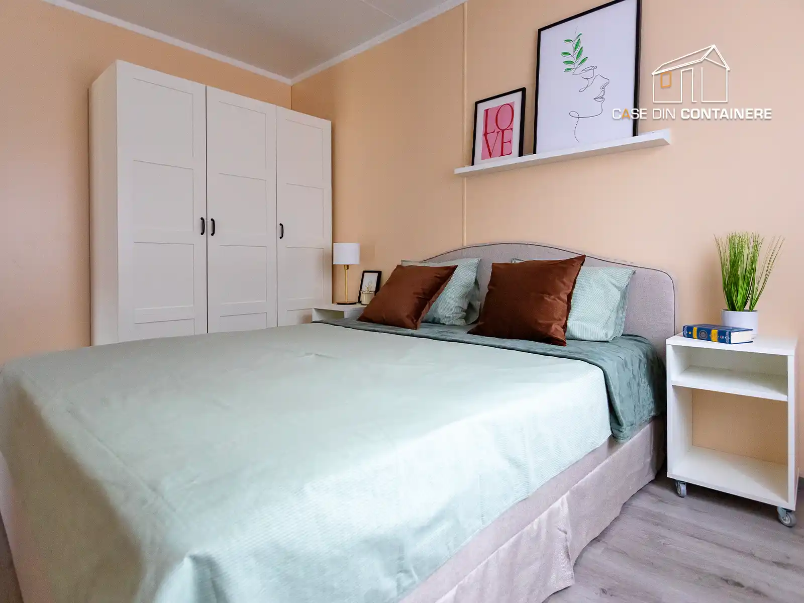 Design modern pentru amenajare container de locuit optimizat ca destinatie Airbnb - Case din containere